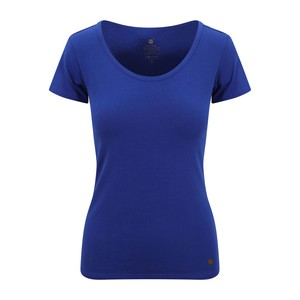 Blue Cotton Comfort Tee from chaYkra