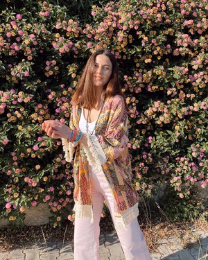 Safari Zebra Pattern Fringed Kimono from Chillax Safari Zebra Pattern Fringed Kimono from Chillax
