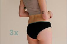 Pack 3 Period panties YOUNG via Cocoro