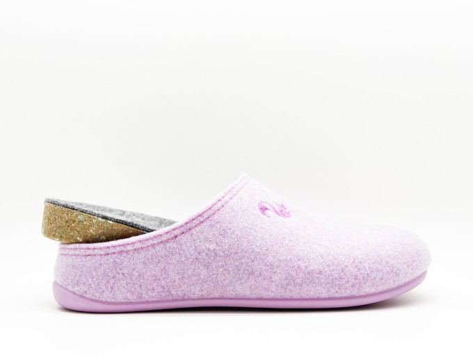thies 1856 ® Recycled PET Slipper vegan lilac from COILEX