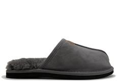 thies 1856 ® Sheepskin Grumpy Dad Slipper dark grey via COILEX