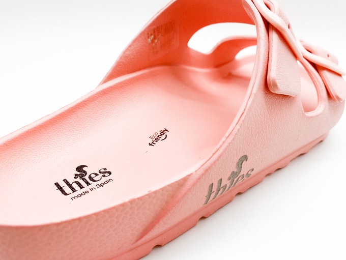 thies 1856 ® Ecofoam Sandal vegan salmon from COILEX