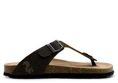 thies 1856 ® Eco Palm Thong Sandal dark palm via COILEX