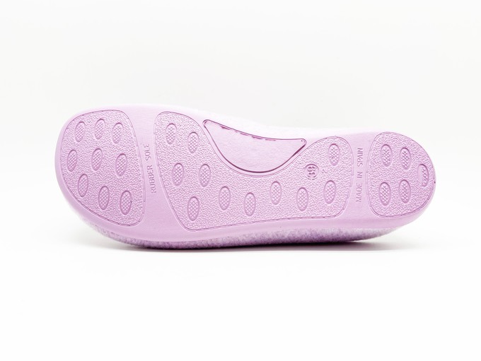 thies 1856 ® Recycled PET Slipper vegan lilac from COILEX