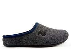 thies 1856 ® PET Piping Slipper vegan dark grey navy via COILEX