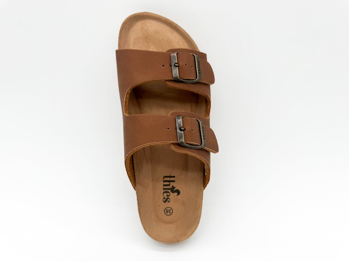 thies 1856 ® Eco Bio Sandal vegan cinnamon from COILEX