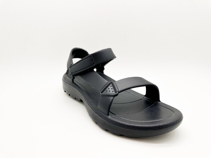 thies 1856 ® Ecofoam Trek Sandal vegan black waterproof from COILEX