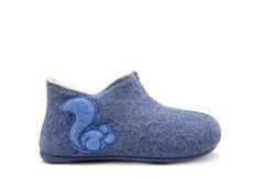 thies 1856 ® Kids PET Organic Slipper Boot vegan navy (K) via COILEX