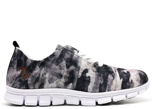 thies ® PET Sneaker camo grey | vegan aus recycelten Flaschen from COILEX