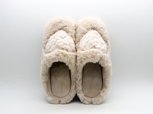 tthies 1856 ® Rec Teddy Heart Slipper vegan off white from COILEX