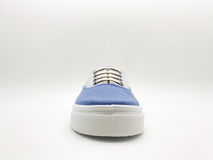 thies ® Organic Cotton Stripe Plim Sneaker indigo (W) from COILEX