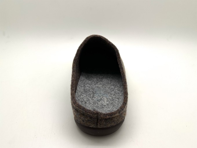 thies 1856 ® Recycled PET Slipper vegan dark brown from COILEX