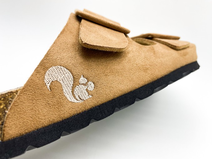 thies 1856 ® Eco Bio Covered Sandal vegan cognac (W/X) from COILEX