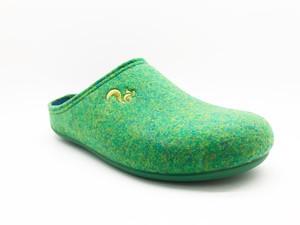 thies 1856 ® Recycled PET Slipper vegan verde green from COILEX