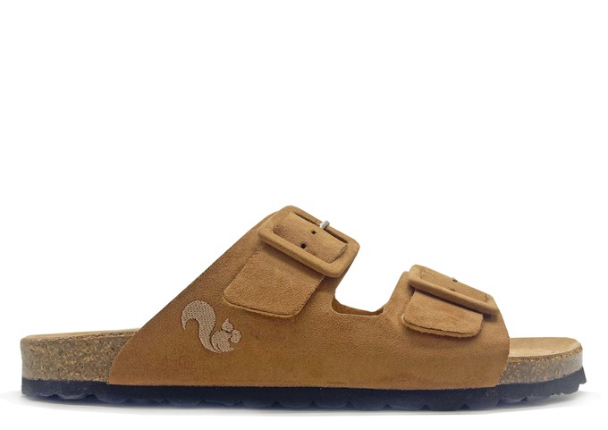 thies 1856 ® Eco Bio Covered Sandal vegan cognac (W/X) from COILEX