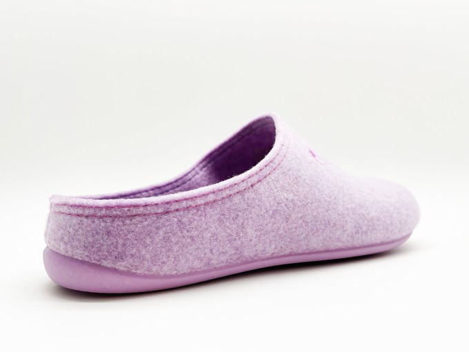 thies 1856 ® Recycled PET Slipper vegan lilac from COILEX