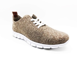 thies ® PET Sneaker beige marron | vegan aus recycelten Flaschen from COILEX