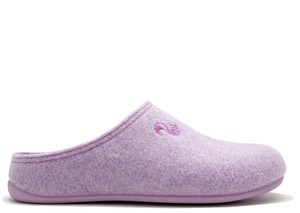 thies 1856 ® Recycled PET Slipper vegan lilac from COILEX