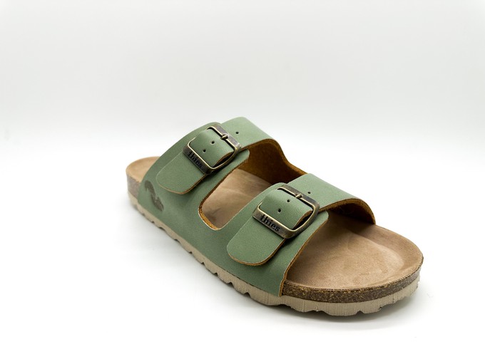 thies 1856 ® Eco Bio Sandal vegan basil from COILEX