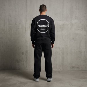 Hoodie - Unisex Oversized Fit - Black from COREBASE