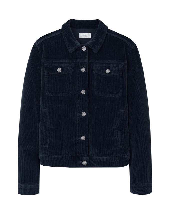 CALLISTO Jacket - Corduroy - Dark Navy from DAWN Denim