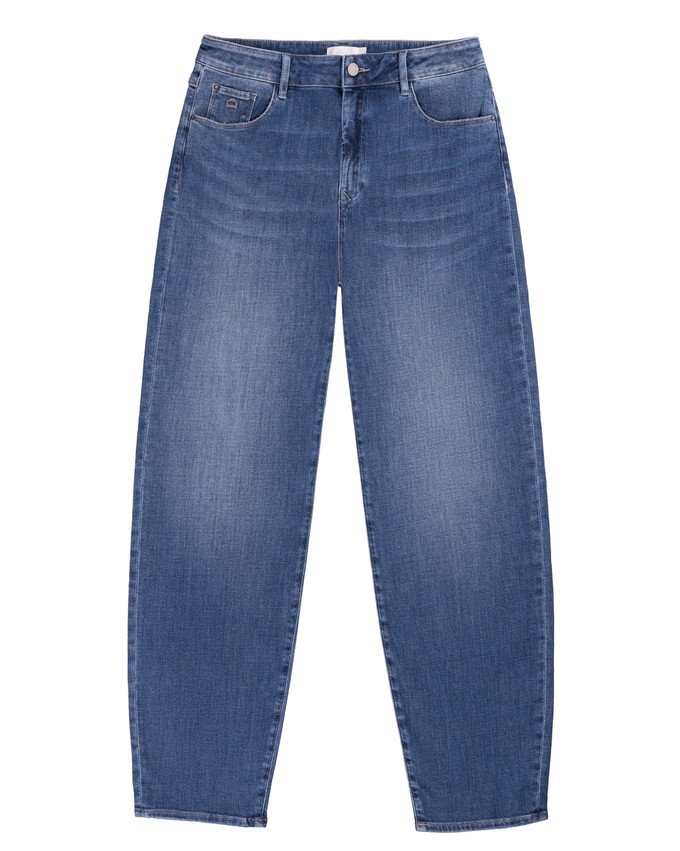 STARDUST O-Shape Soft Denim - Classic - Medium Blue from DAWN Denim