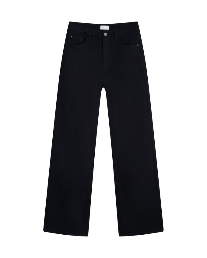 DEW Flared Soft Denim - Classic - Stay Black from DAWN Denim