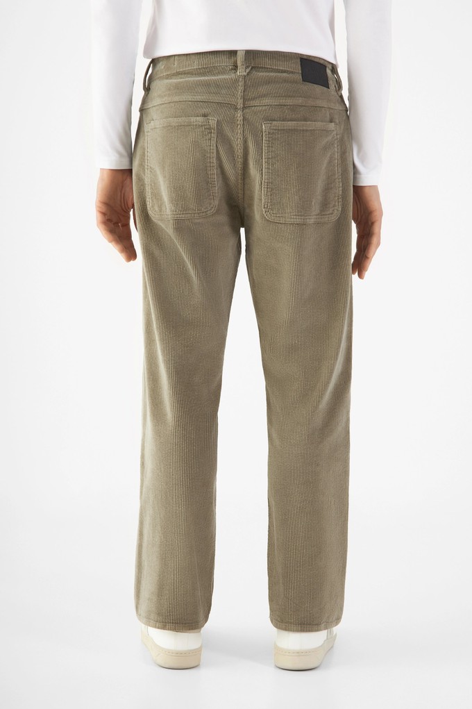 MANE Relaxed Straight Corduroy - French - Sage Green - Menswear from DAWN Denim
