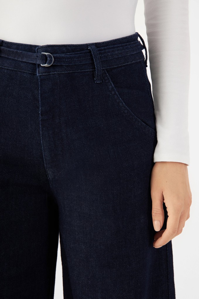 BLINK Wide Barrel Soft Denim - Classic - Raw Blue from DAWN Denim