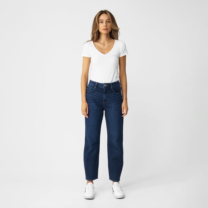 STARDUST O-Shape Soft Denim - Classic - Dark Blue from DAWN Denim STARDUST O-Shape Soft Denim - Classic - Dark Blue from DAWN Denim