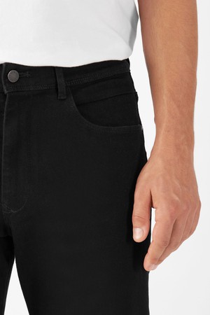 MORROW Soft Stretch - Slim - Black from DAWN Denim