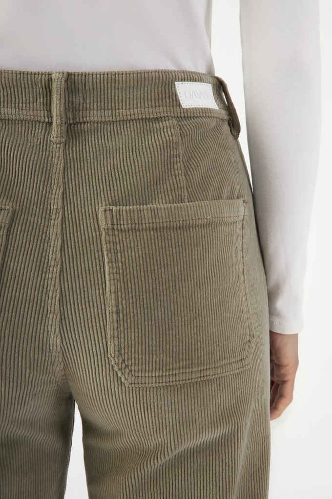 DEW Flared Corduroy - Sailor - Sage Green from DAWN Denim
