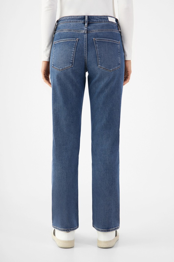 SUNSET Regular Slim Soft Tencel - Basic - Medium Blue from DAWN Denim SUNSET Regular Slim Soft Tencel - Basic - Medium Blue from DAWN Denim