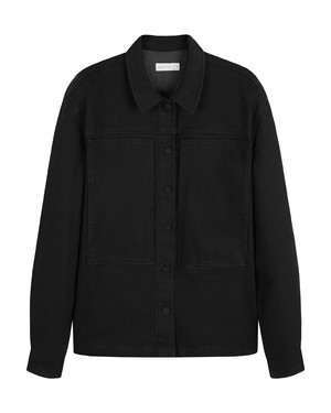 QUIET Jacket - Soft Denim Tencel - Black/Black - Menswear from DAWN Denim QUIET Jacket - Soft Denim Tencel - Black/Black - Menswear from DAWN Denim