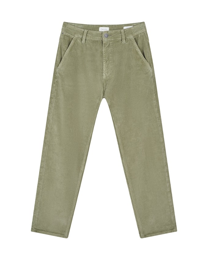 MANE Relaxed Straight Corduroy - French - Sage Green - Menswear from DAWN Denim