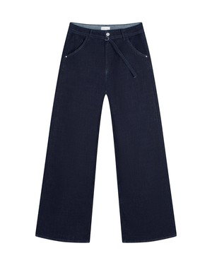 BLINK Wide Barrel Soft Denim - Classic - Raw Blue from DAWN Denim
