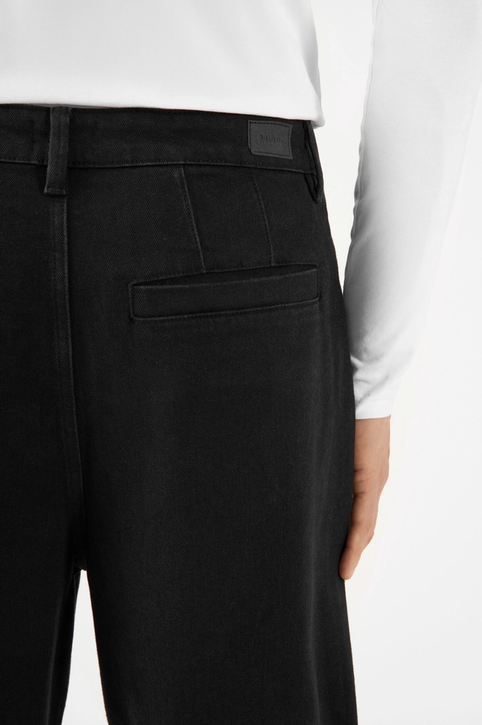 ASTER Balloon Soft Tencel - Chino - Black/Black from DAWN Denim