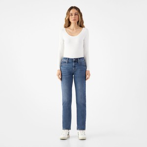 SUNSET Regular Slim Soft Tencel - Basic - Medium Blue from DAWN Denim SUNSET Regular Slim Soft Tencel - Basic - Medium Blue from DAWN Denim