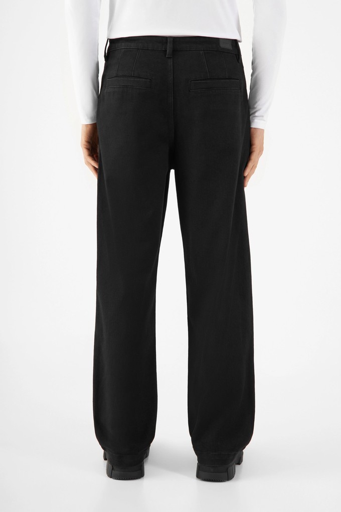 ASTER Balloon Soft Tencel - Chino - Black/Black from DAWN Denim