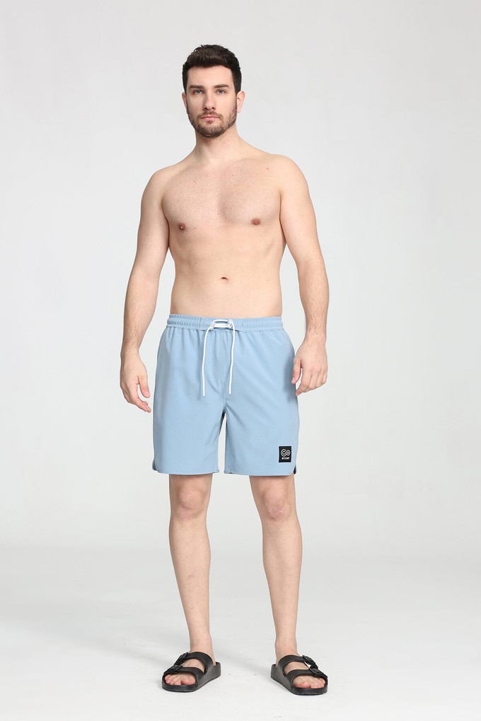 7" Stretch Swim Trunks from Ecoer Fashion