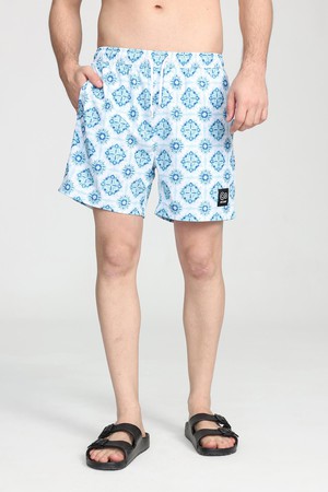 Elastic Waist Swim Trunks from Ecoer Fashion