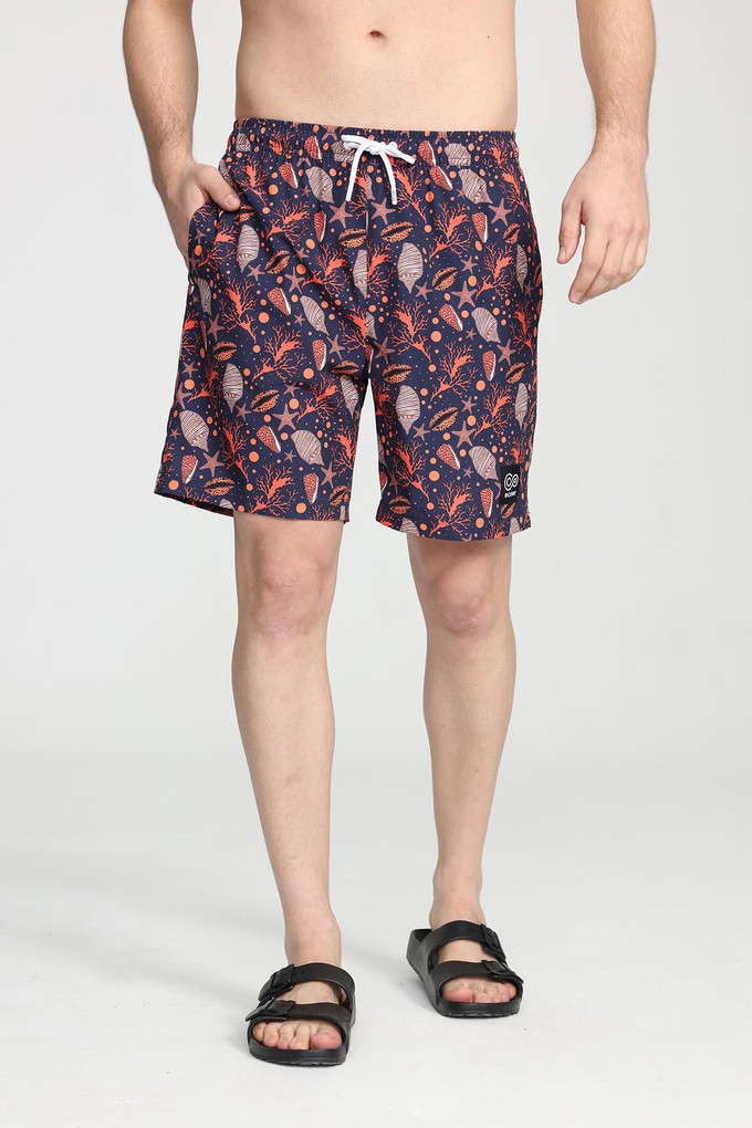 Elastic Waist Swim Trunks from Ecoer Fashion