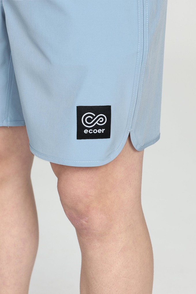 7" Stretch Swim Trunks from Ecoer Fashion