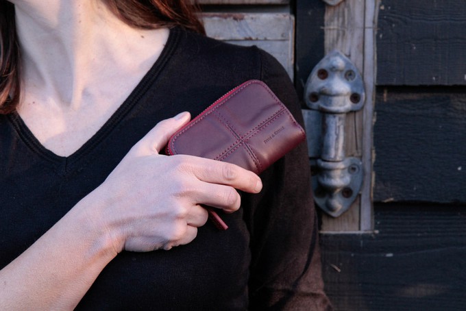Leather Pocket / Bag Organiser from Elvis & Kresse