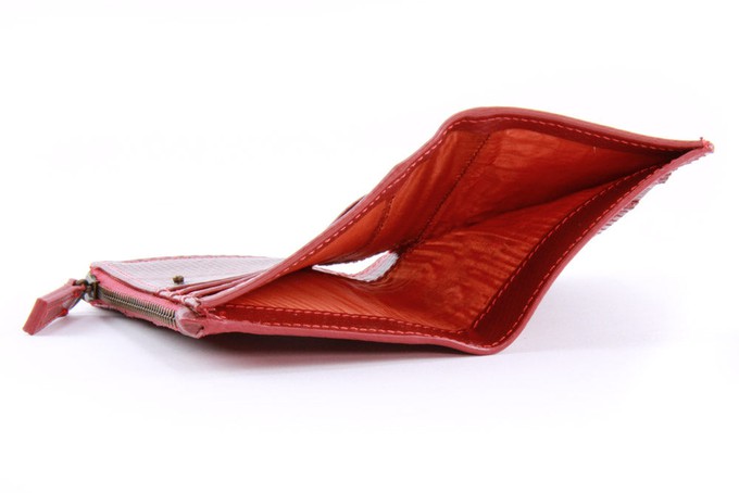 Faversham Wallet | Printing Blanket & Fire-hose from Elvis & Kresse