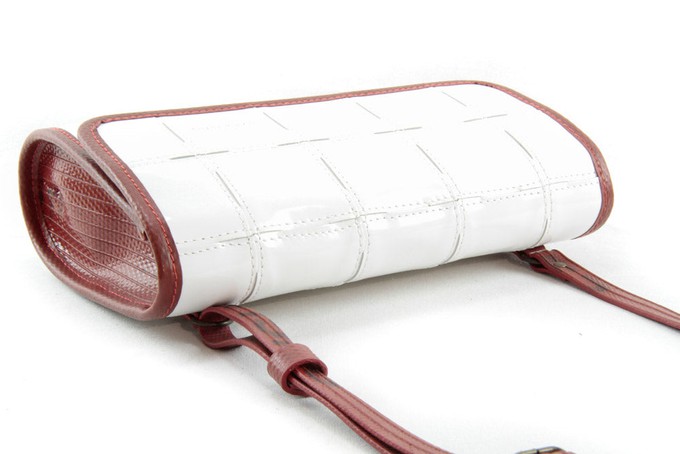 Crossbody Bag | Leather & Fire-hose from Elvis & Kresse