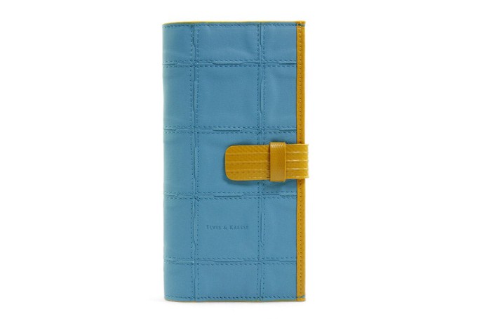 Travel Wallet | Leather & Fire-hose from Elvis & Kresse