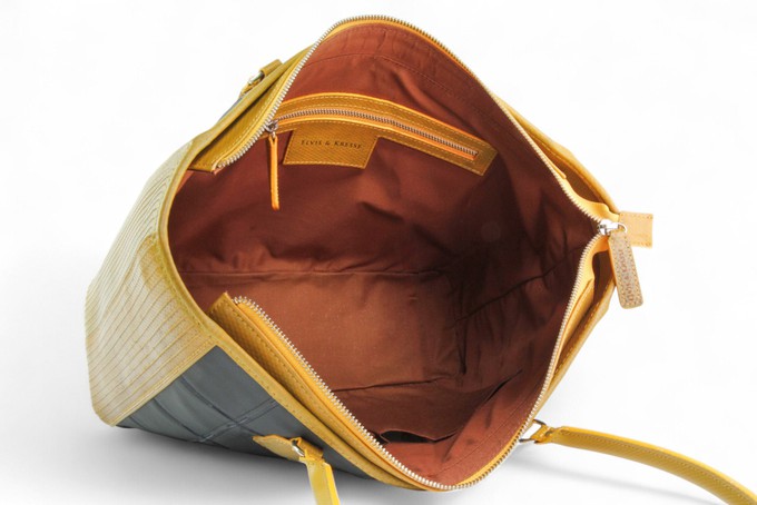 Classic Tote | Leather & Fire-hose from Elvis & Kresse