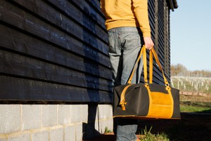 Weekend Bag | Printing Blanket & Fire-hose from Elvis & Kresse