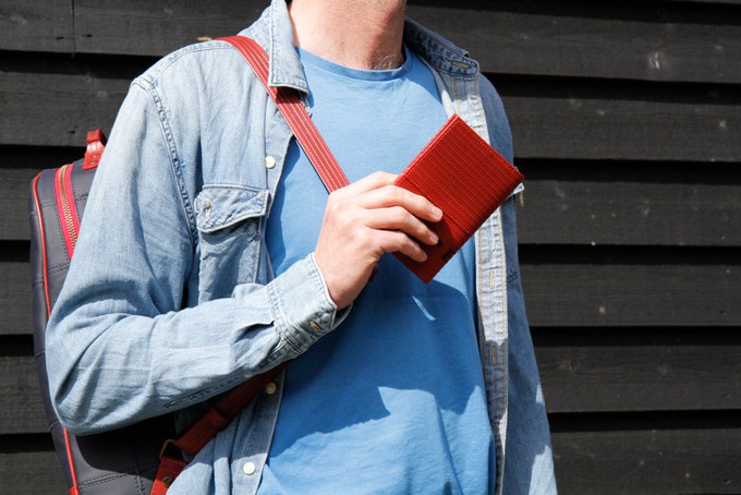 Passport Cover | Fire-hose from Elvis & Kresse